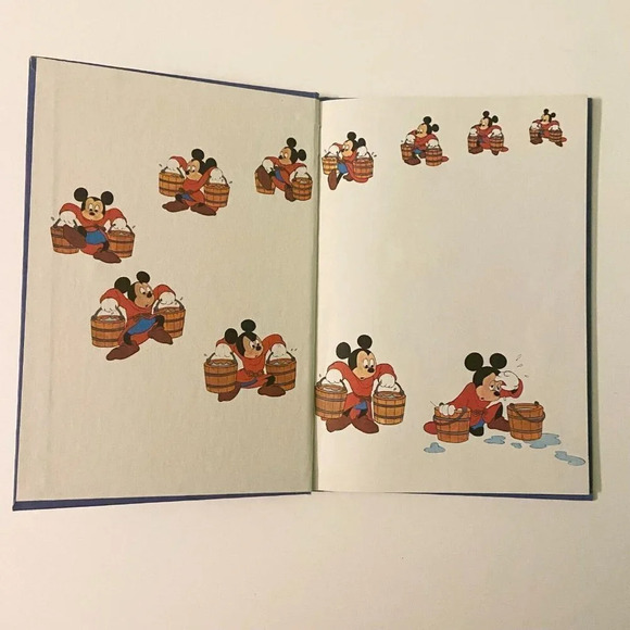 Vintage 1973 The Sorcerers Apprentice Disney World of  Reading Book HC - Picture 6 of 16